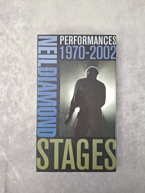 NEIL DIAMOND STAGES Performances 1970 - 2002 Six CD Box Set Vc10