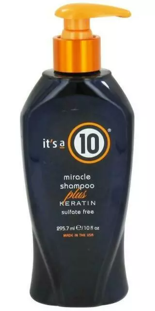 It's a 10 Miracle plus Keratin Shampoo - 10oz
