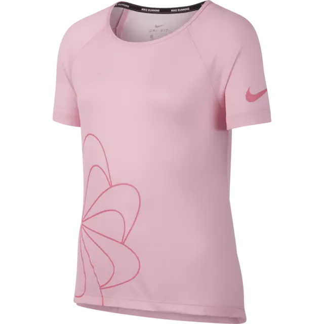 Camicia Nike Dry Girls Graphic Running taglia 10-12 anni.  938910-654