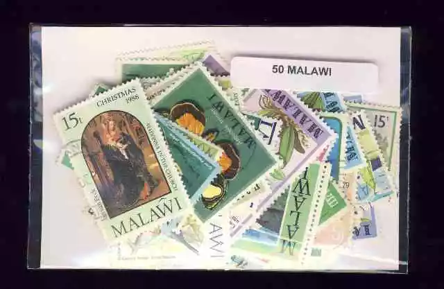 Malawi 50 timbres différents