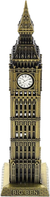 Statua Big Ben Beavorty Metallo Big Ben Architettura Modello Inghilterra Big Ben