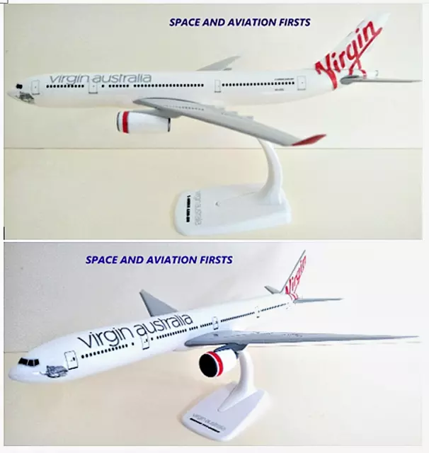 Virgin Airlines A330-200 Airbus & Boeing B777-300ER Exec.Style 1/200 ScaleModels