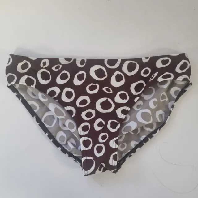 Boden Womens Bikini Bottoms - Brown, Size 12 UK [New, No Tags]