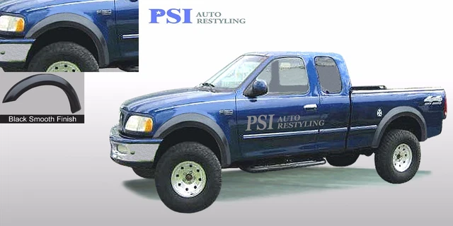 Paintable Fender Flares For 92-96 Ford F-150 F-250 F-350 Bronco Extension Set Of 4