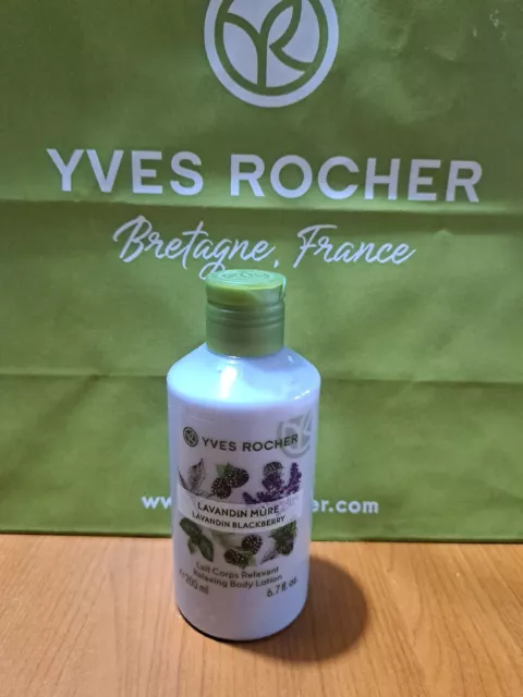 Yves Rocher LATTE CORPO  Fragranza LAVANDA E MORA 200 ml