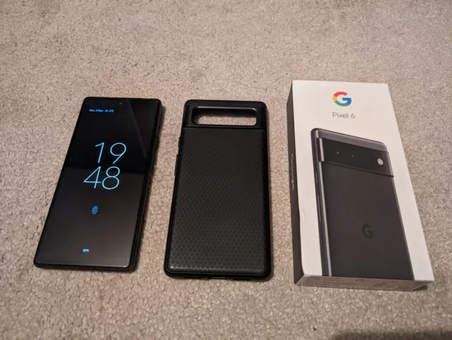 Google Pixel 6 GB7N6 - 128GB - Stormy Black (Unlocked)