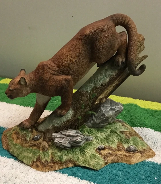 Lenox Puma South America “Wildlife Of The Seven Continents” w/ Styrofoam Package