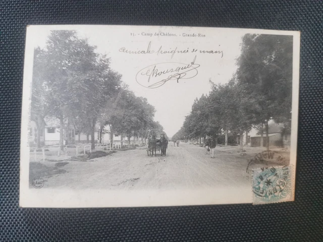 CPA 51 Camp de CHALONS - Grande Rue