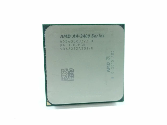 AMD A4-3400 SÉRIES AD3400OJZ22HX 2.7GHz Prise FM1 CPU EUR 7,61 ...