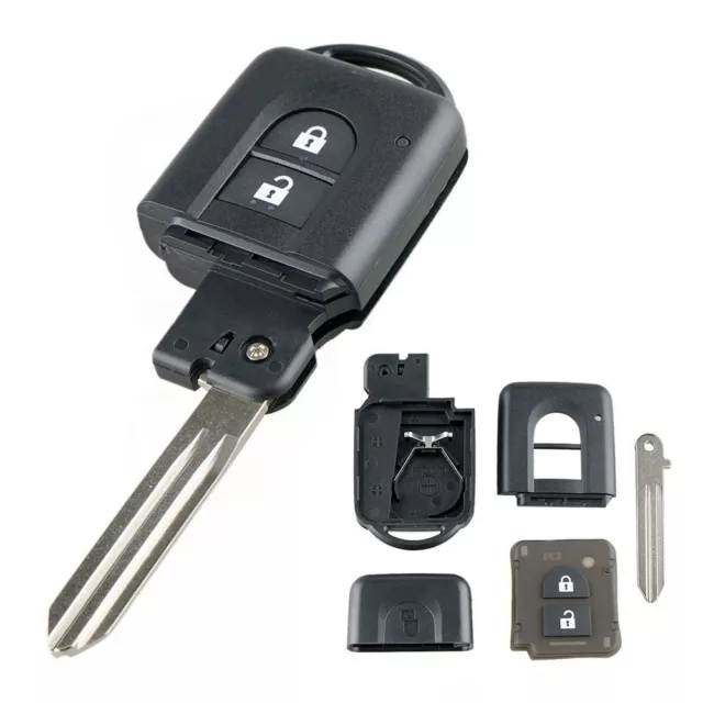 Étui porte-clés flambant neuf avec télécommande 2 boutons pour Nissan Pathfi
