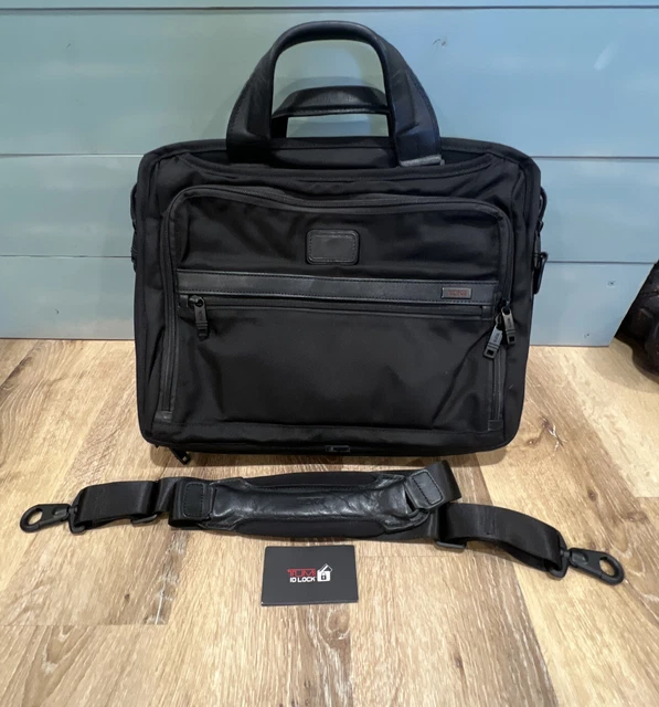 Tumi Alpha 2 Ballistic Portfolio Bag Laptop File Case 15"