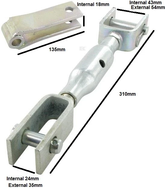 ADJUSTABLE LIFT ARM 3 POINT LINKAGE Kubota B Series Compact Tractor Cat 1 Kit £28.95 PicClick UK