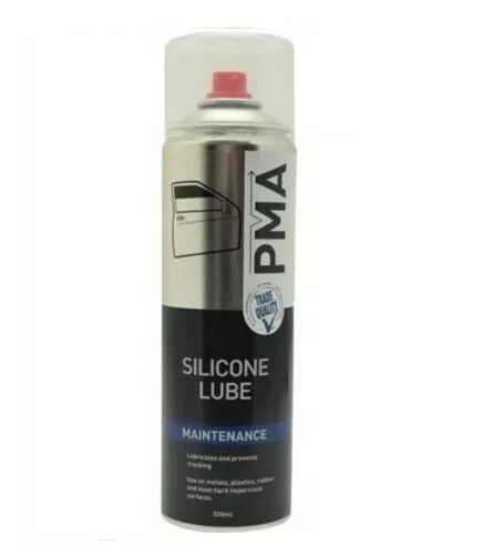 Silicone Lubricant Spray Aerosol PMA 500ml Multi Purpose Car Van Parts Lubricant