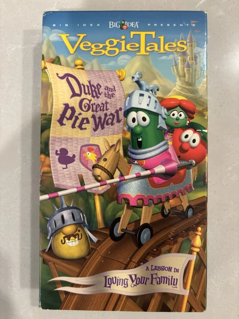 VEGGIETALES DUKE AND the Great Pie War A Lesson in Loving Your Family ...