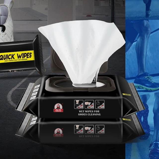 Travel Sneaker Disposable Quick Cleaning Wet Wipe White Artifact Shoe SALE NEW