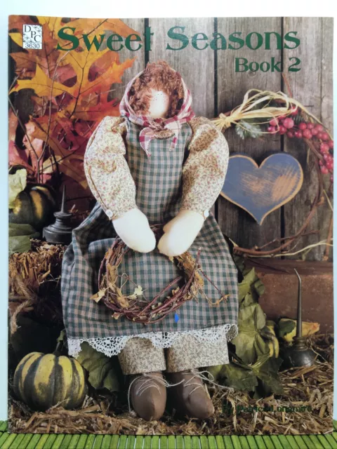 Darrow Production Co. Sweet Seasons Book 2 Doll Patterns Autumn Winter Harvest