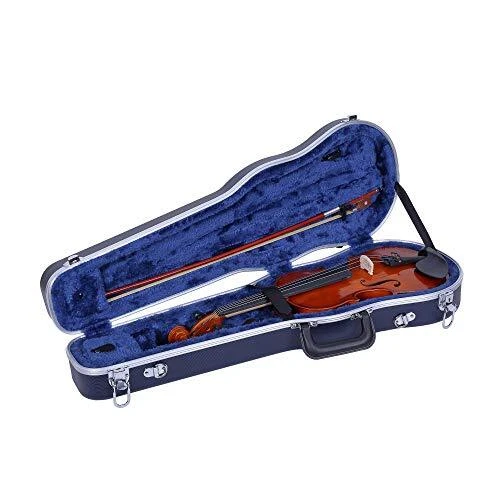 Crossrock 1/4 Violin Case-Backpack Style in Blue CRA800SVQBL