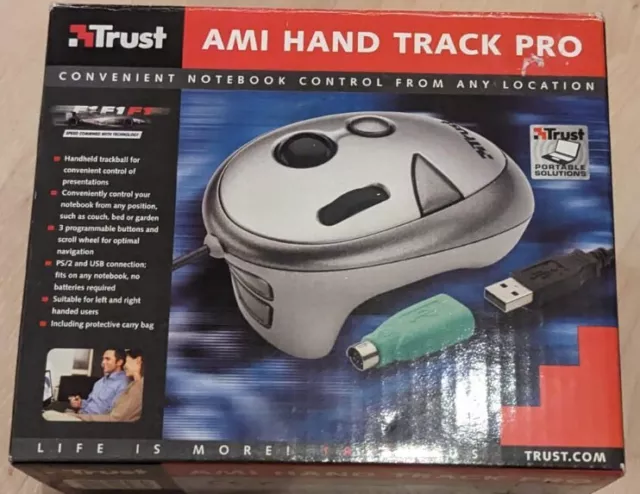 Vintage Trust AMI HAND Track PRO Mouse – New & Boxed