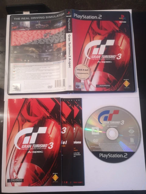 Gran Turismo 3 A-Spec Ps2 Playstation 2 Pal Ita 🇮🇹 Multilingue Completo