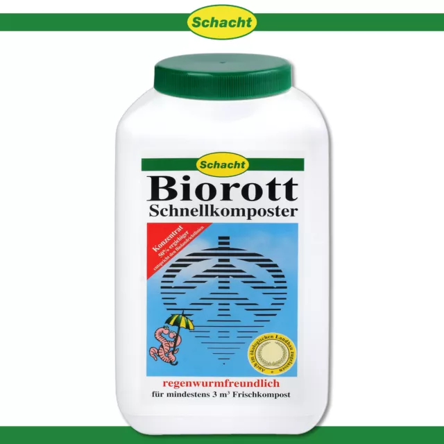 Pozo 2L Biorott compostador rápido nutrientes microorganismos adición