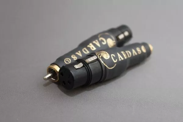 Cardas Male XLR to Male RCA Adaptor (Pair)