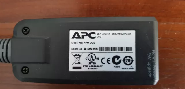 APC KVM 2G - Serveur Module - Modèle : KVM-USB