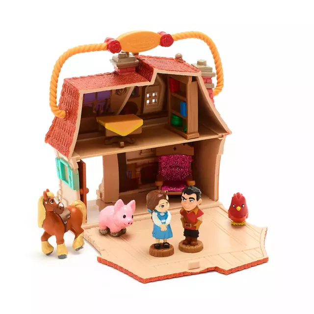 Disney Animators' Collection Littles - Belle Landhaus Mikro-Set 10 teilig