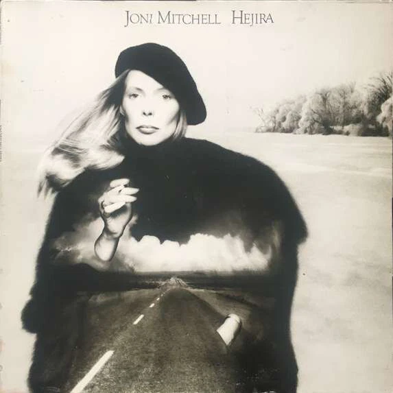 Joni Mitchell - Hejira - Used Vinyl Record - J37A