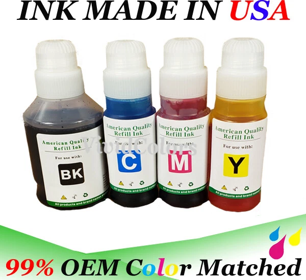 4 PK GI20 BKCMY Ink Bottle for Canon PIXMA G5020 G6020 G7020 Megatank