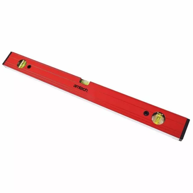Amtech 24" Ribbed Spirit Level 600mm Engineer Milled Faces