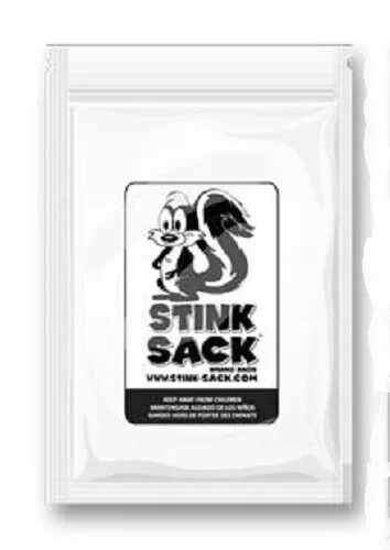 Stink Skunk Clear Stink Sack Pouch Small 10 x 7.6