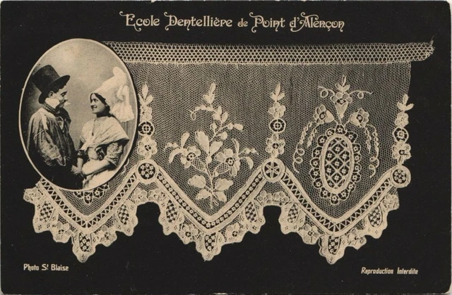 CPA Ecole Dentelliére de Point d'ALENCON (29729)