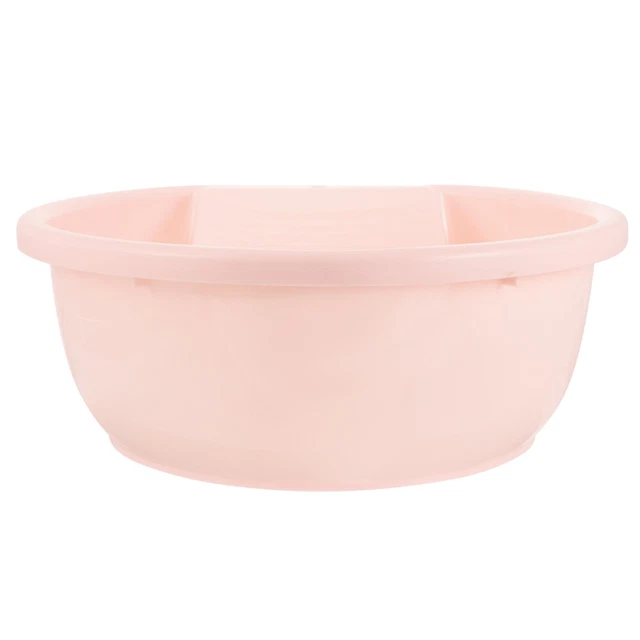Ropa de plástico para lavabo para bebés rosa