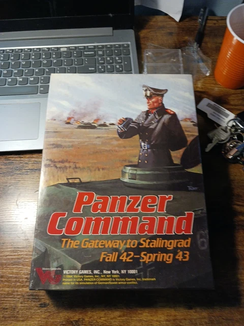 VG GAMES. PANZER Command. Military Board Game. Ww2. Vintage $14.04 ...