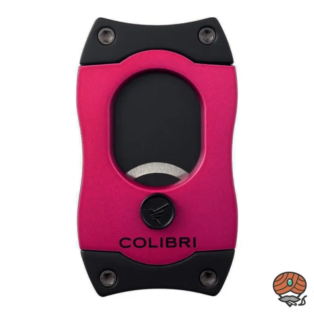 Colibri Zigarrencutter S-Cut II schwarz und pink