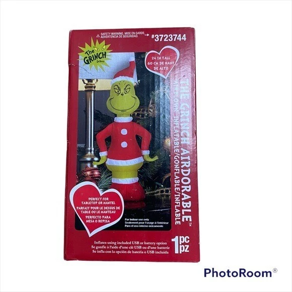THE GRINCH BLOW Up Inflatable Decoration NEW Christmas Holiday