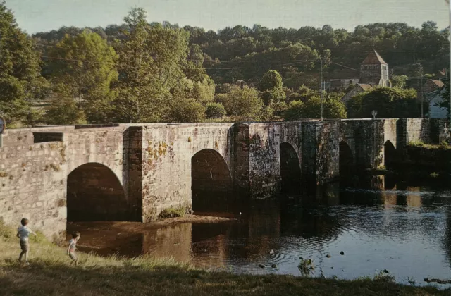 CPM MOUTIER d'Ahun le Pont sur la Creuse dept-23
