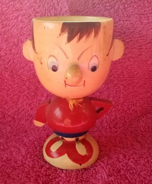 vintage noddy,big ears,pc plod wooden egg cups (Fairylite) 2