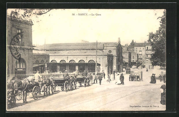 CPA Nancy, La Gare