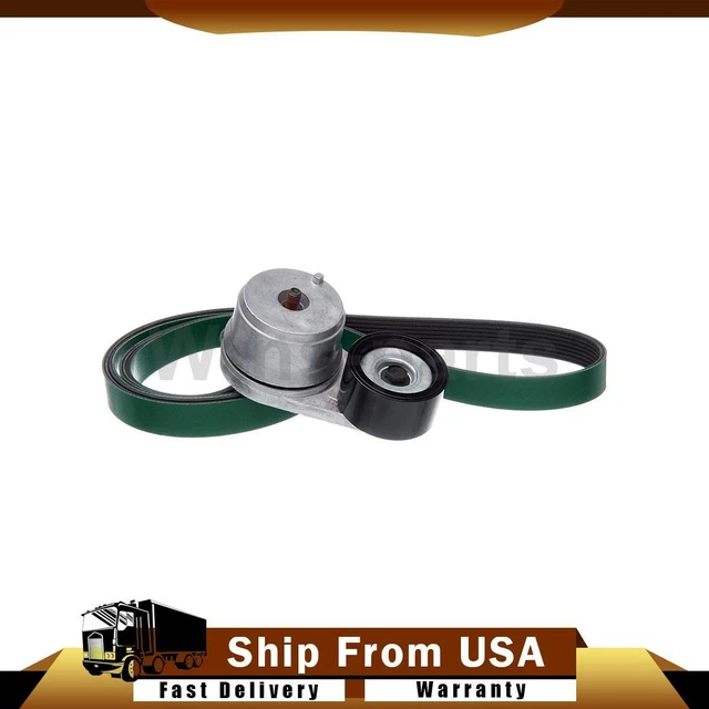 GATES FAN ALTERNATOR Serpentine Belt Drive Component Kit For Ford L9000