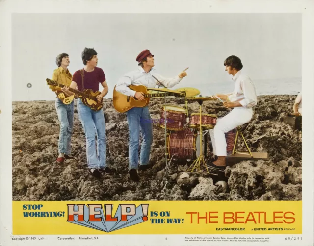 The Beatles Help! Lobby Card Reproduction Photo