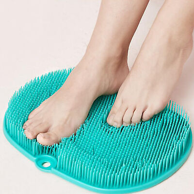 Cepillo de lavado de pies conveniente espuma rica alta flexibilidad depurador de pies con
