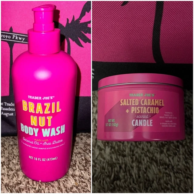 Trader Joe’s Brazil Nut Body Wash & Candle