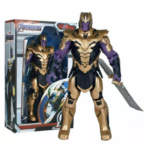 ZD Toys Marvel Thanos Avengers Endgame 7" PVC Action Figure Toys kids Gift Colle