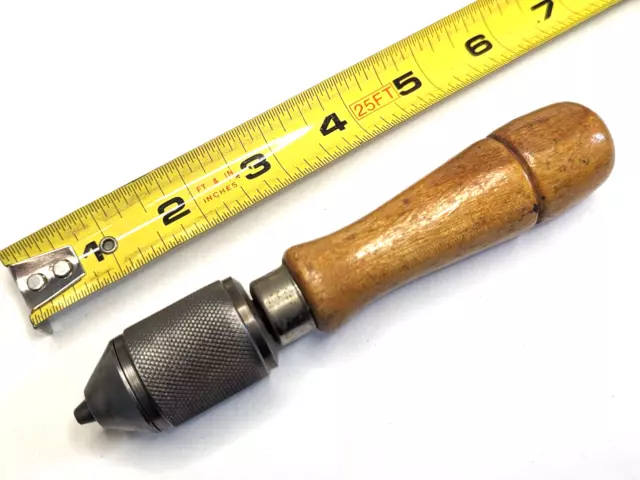 Hand held chuck , Wooden Handle