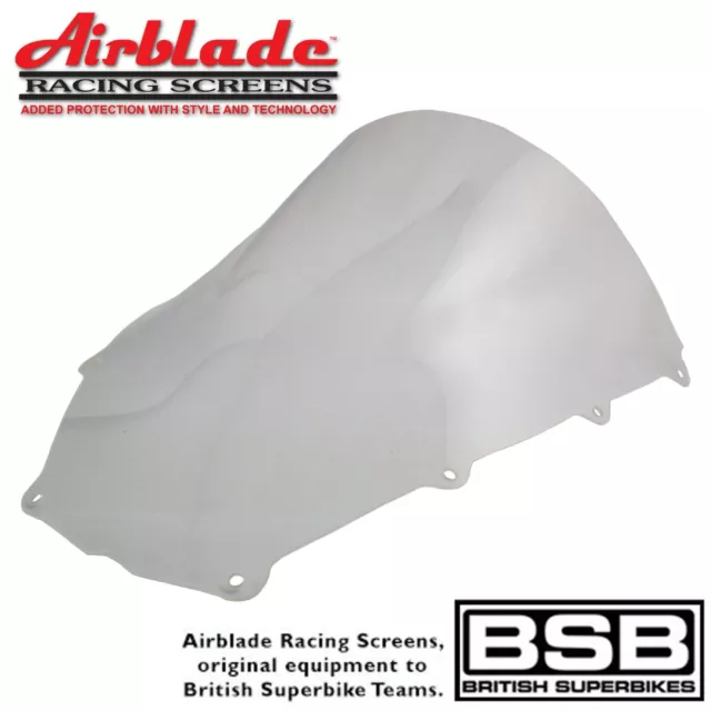 Airblade Race Screen To Fit Aprilia RSV 1000 Mille 1998-2000 Clear Double Bubble