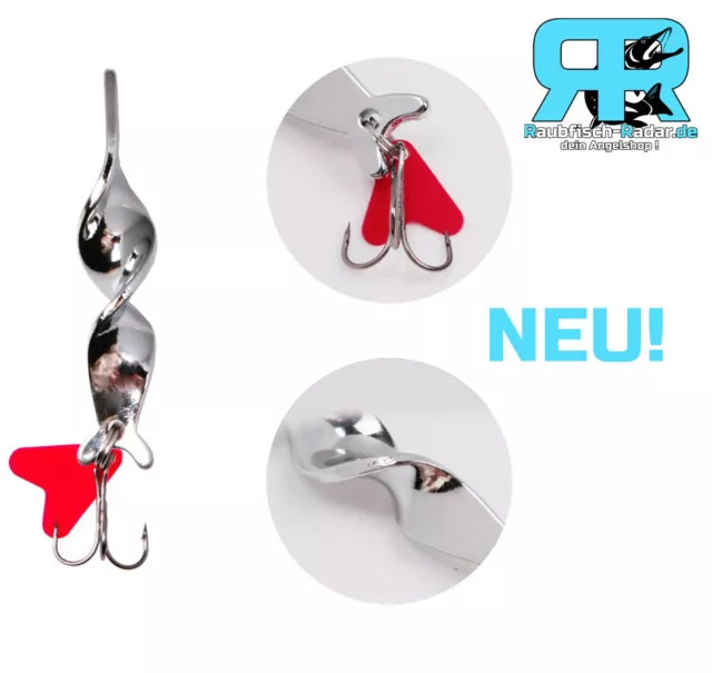 Radar Spirelli Blinker / Spinner für Hecht, Zander und Barsch - NEU!