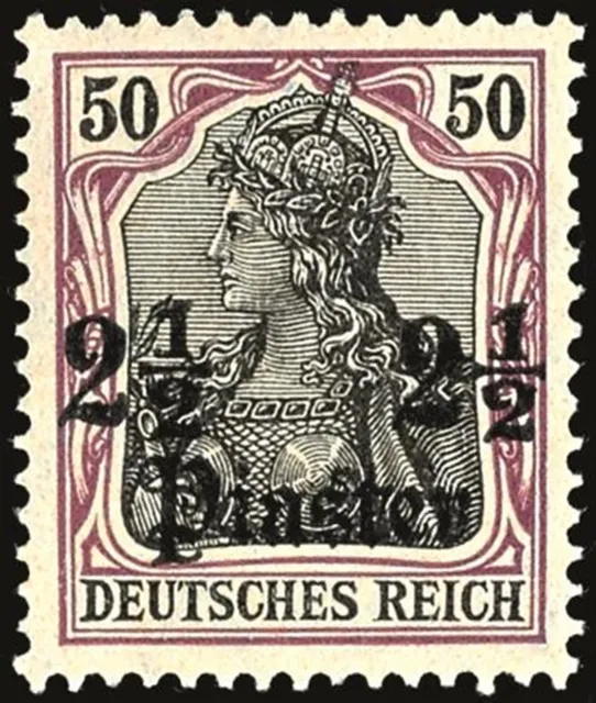 29200) Deutsche Post in der Türkei MiNr. 42y postfrisch gepr. Bothe BPP Mi.600.-