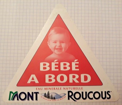 Autocollant Bebe A Bord Mont Roucous Eur 4 00 Picclick Fr
