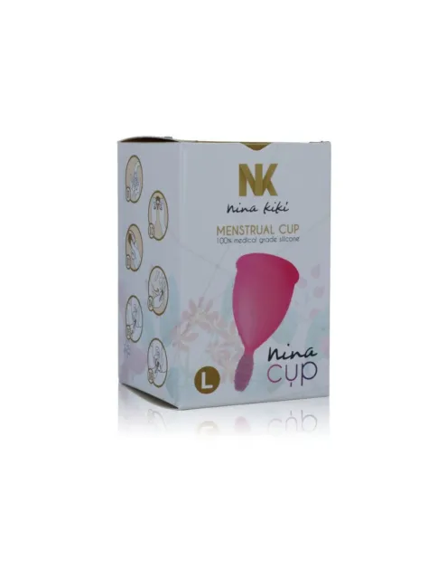 Nina Cup Copa Menstrual Talla L Rosa